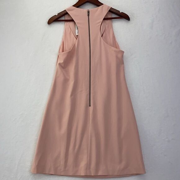 Alice + Olivia Harmony Mini Racerback Dress in Blush - Picture 6 of 8